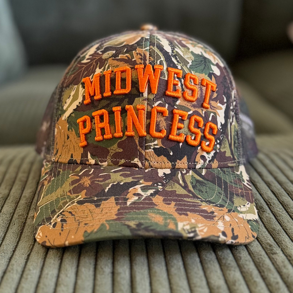 CHAPPELL ROAN Camo Hat AUTHENTIC 2nd Version Midwest Princess Tour Camouflage